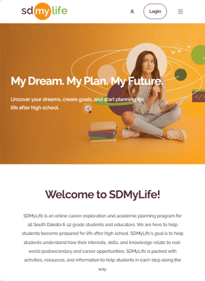 SDMyLife Homepage Screenshot